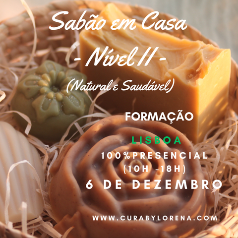 Sabão em Casa - nível II - 6 de Dezembro
